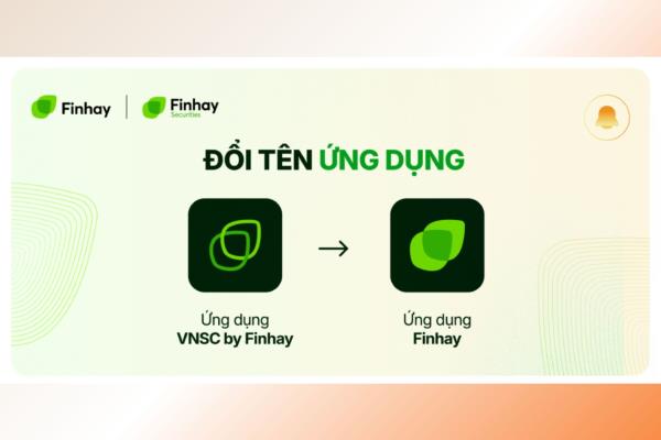  Ứng dụng “VNSC by Finhay” đổi tên lại thành “Finhay”